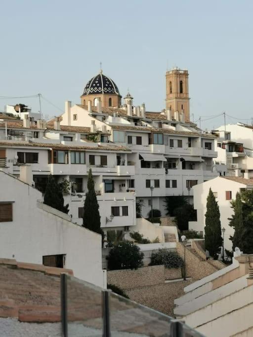 Atico-Duplex Con Vistas Al Mar Y Casco Antiguo En Altea Appartement Buitenkant foto