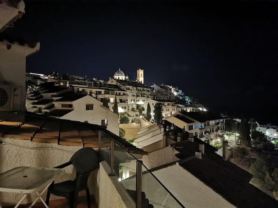 Atico-Duplex Con Vistas Al Mar Y Casco Antiguo En Altea Appartement Buitenkant foto