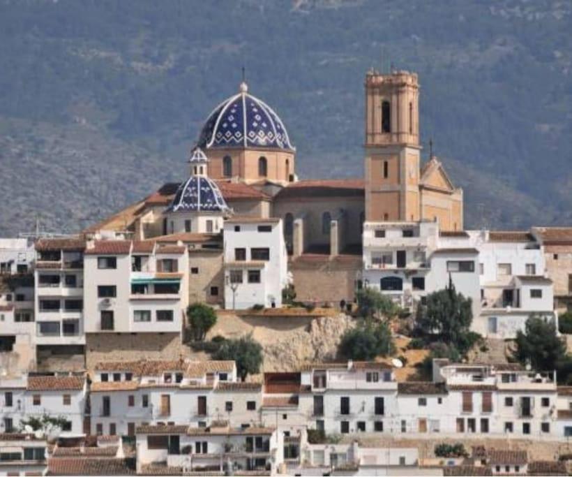 Atico-Duplex Con Vistas Al Mar Y Casco Antiguo En Altea Appartement Buitenkant foto