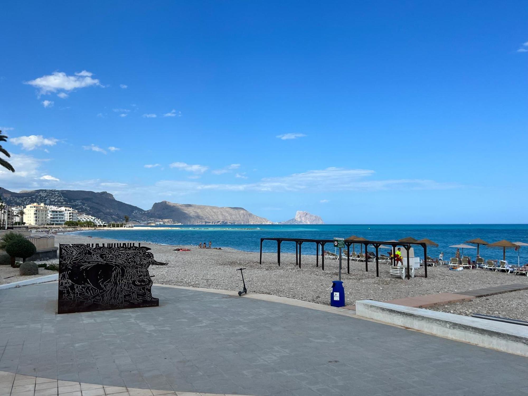 Atico-Duplex Con Vistas Al Mar Y Casco Antiguo En Altea Appartement Buitenkant foto