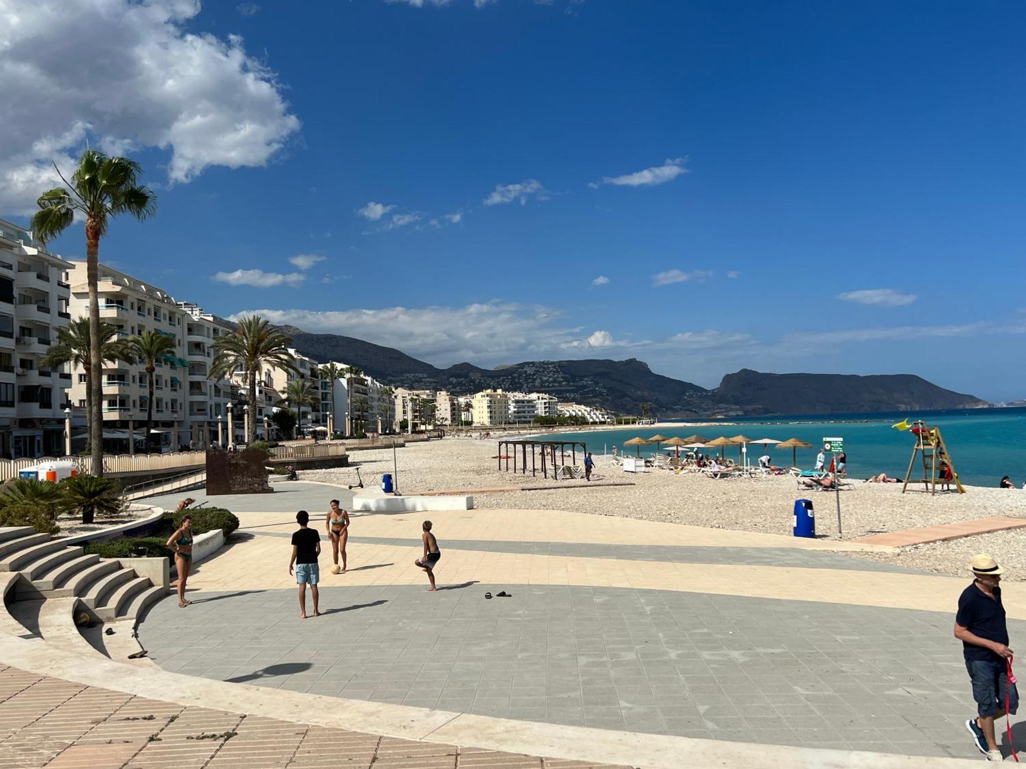 Atico-Duplex Con Vistas Al Mar Y Casco Antiguo En Altea Appartement Buitenkant foto